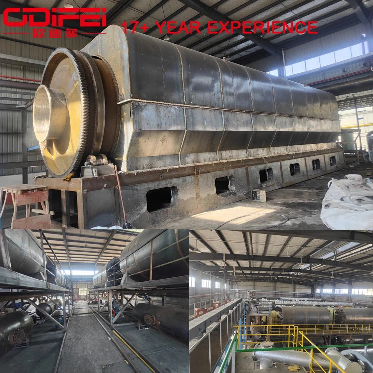 Continuous type pyrolysis machine02 Continuous type pyrolysis machine02